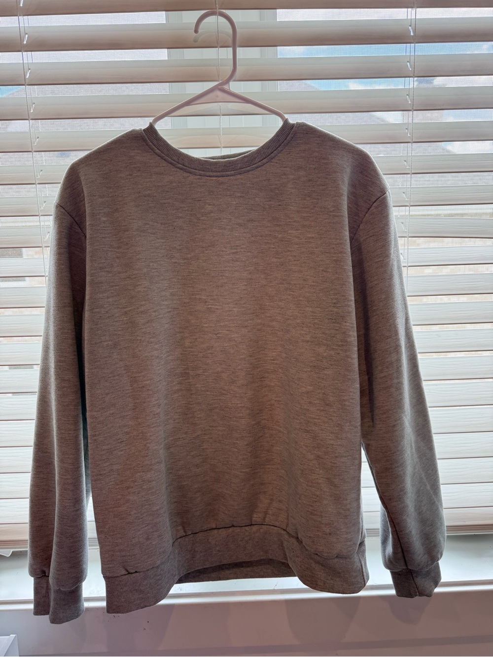 SHEIN Men's Crewneck Sweatshirt - Gray